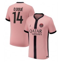 Paris Saint-Germain Desire Doue #14 Tredje Tröja 2024-25 Korta ärmar